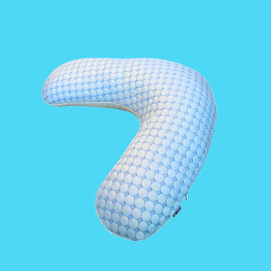 Chipped Memory Foam Boomerang Pillow